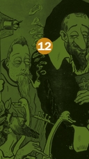 Divers personnages (21 août 1902) et le Cercle... Zoologique (février 1912)