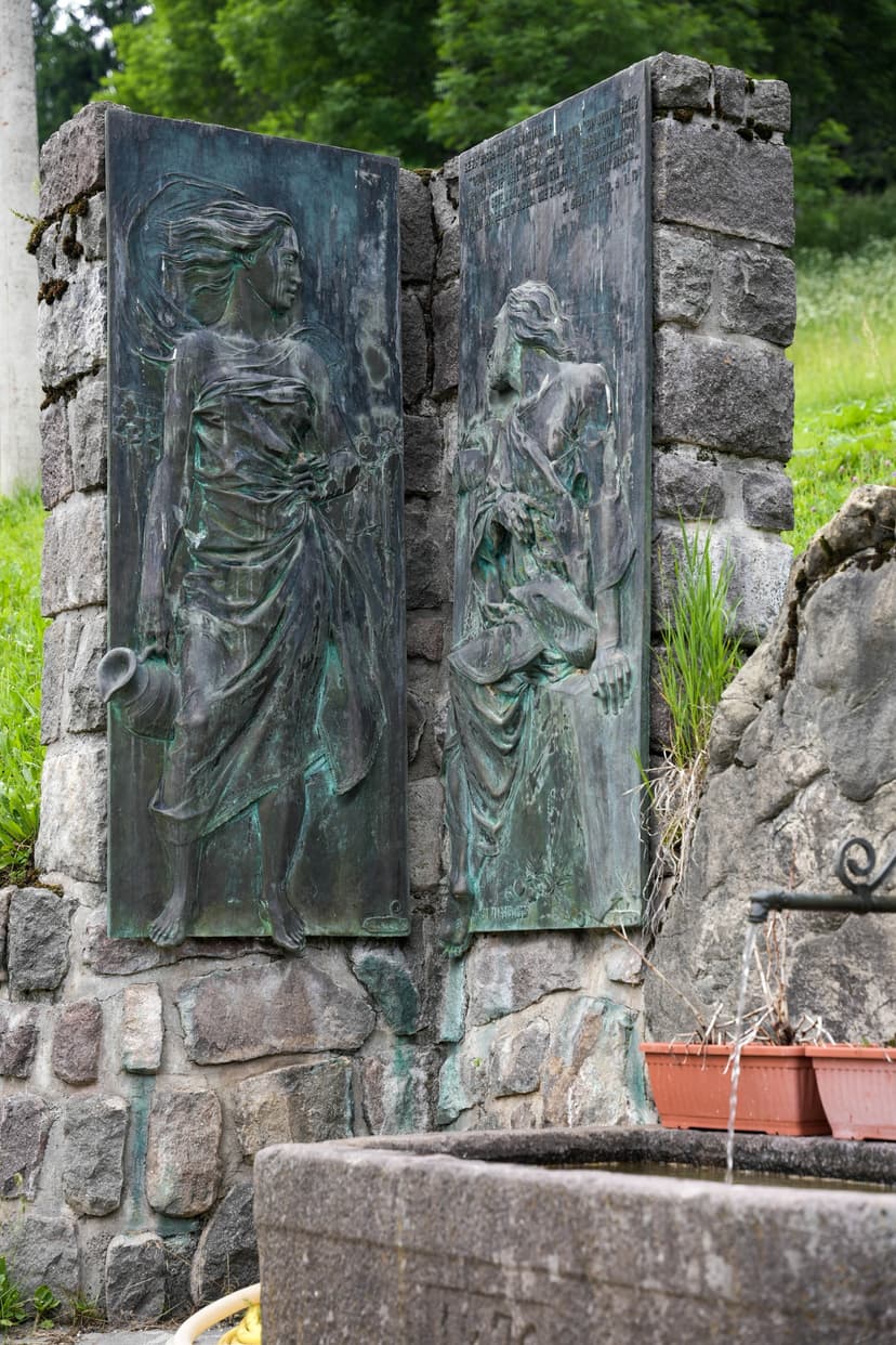 Jesus and the Samaritan Woman - Costa di Falcade