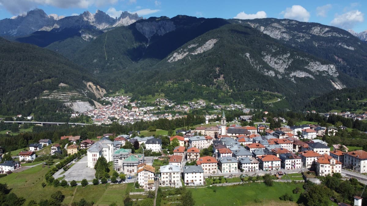 Itinerario generale su Lorenzago