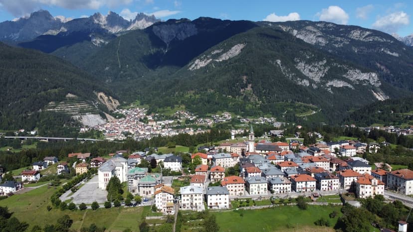 Itinerario generale su Lorenzago