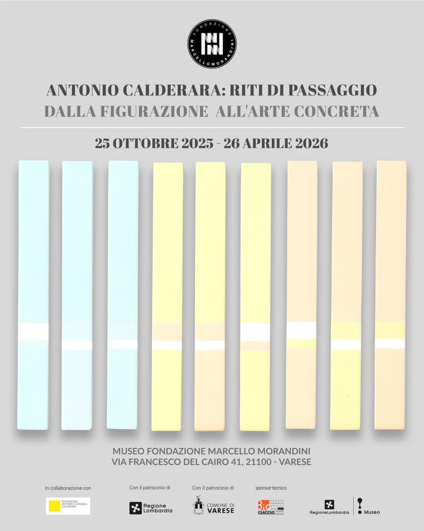 Parcours de l'exposition Antonio Calderara