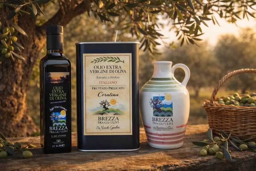 OLIO, CUCINA E TRADIZIONE A BREZZA TRA GLI ULIVI: ITINERARIO PER ADULTI