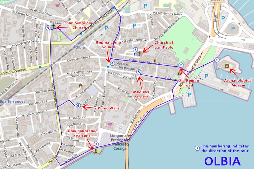 Olbia Itinerary