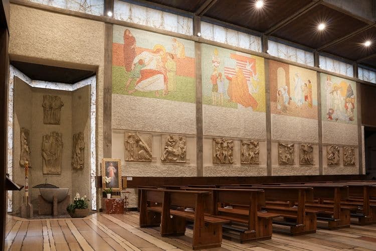 Chiesa di San Giovanni Bosco - Opere di Franco Fiabane