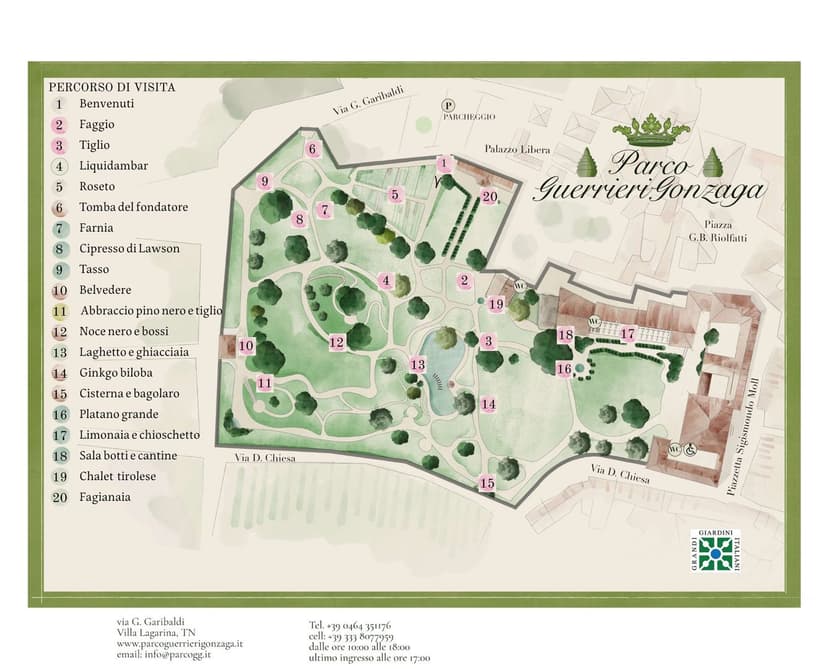 Short itinerary of the Par