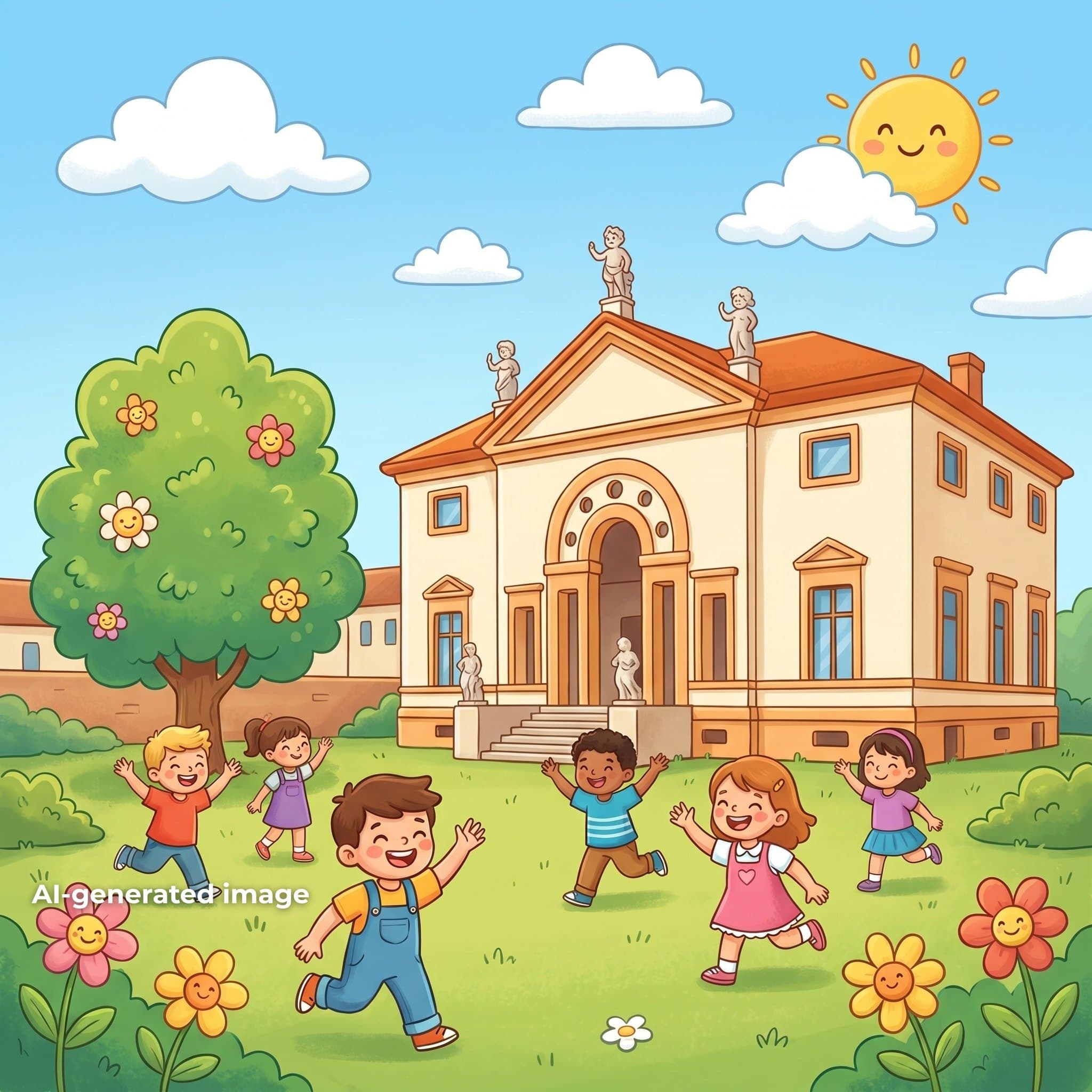 Villa Pojana - Children's Visit Trail