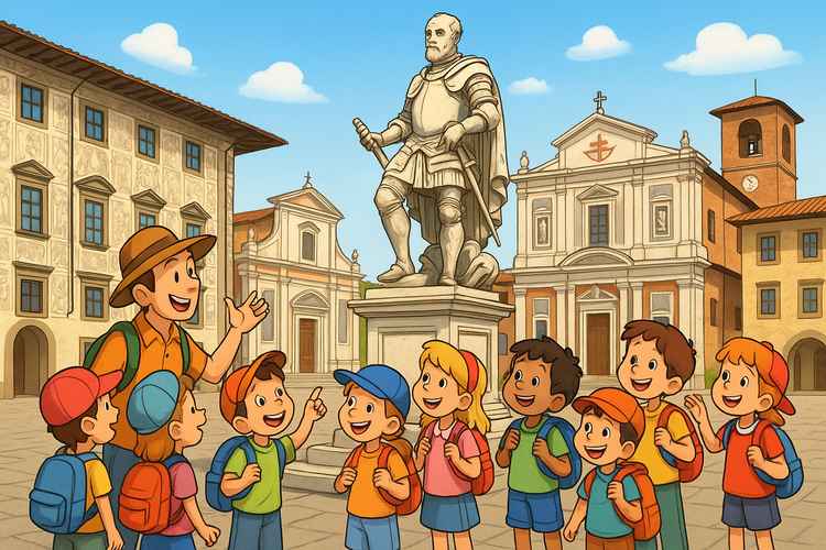 Alla scoperta di Piazza dei Cavalieri