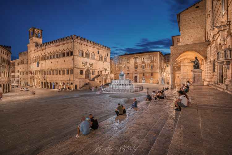 Perugia a cielo aperto: passeggiata nel centro storico di Perugia