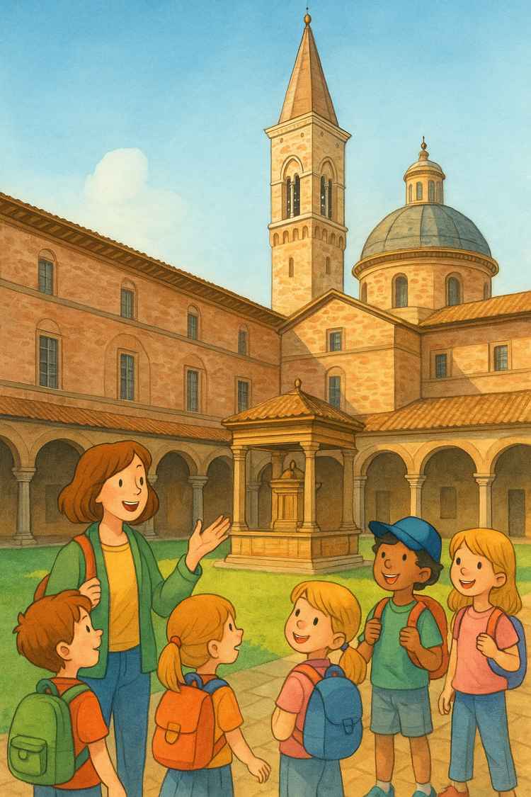 En særlig rejse til San Pietro-klostere