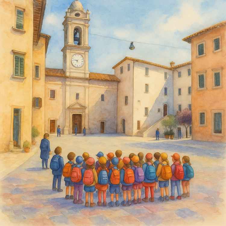 Little Explorers in Massa Martana: Discovering the Village!