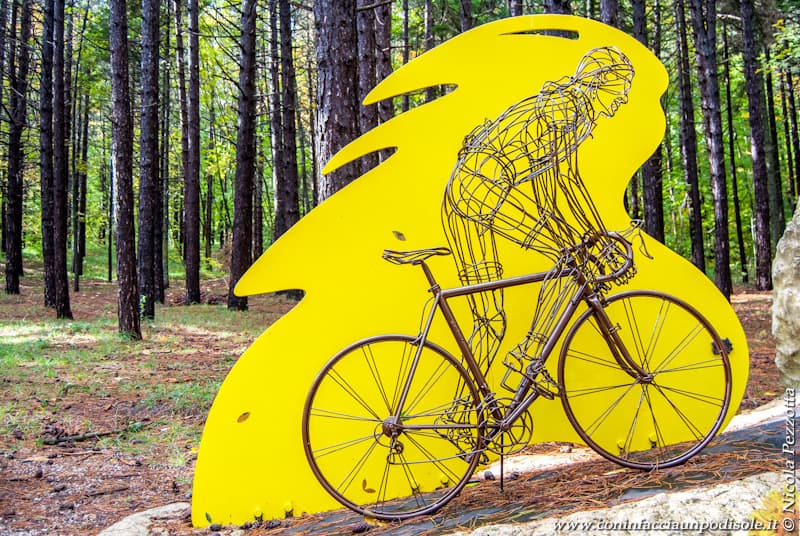 Reiseroute „Auf den Spuren von Marco Pantani“