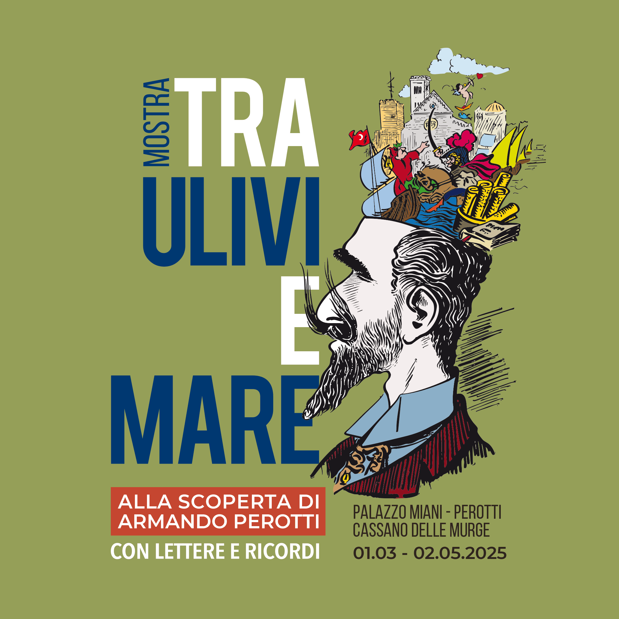 Mostra TRA ULIVI E MARE - Alla scoperta di Armando Perotti, con lettere e ricordi